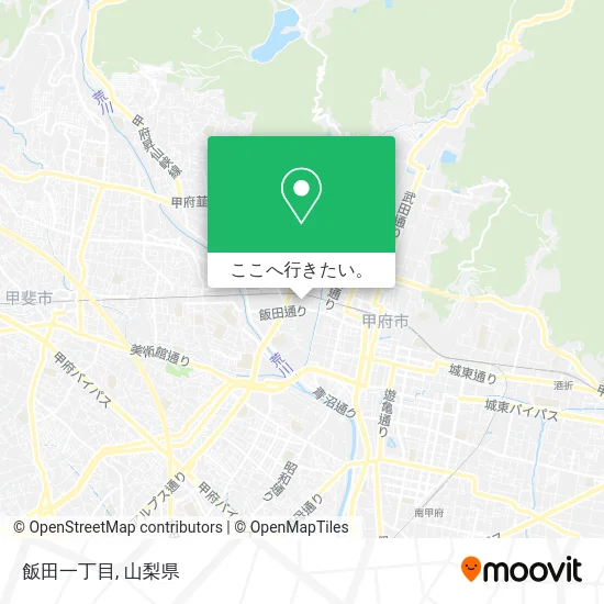 飯田一丁目地図