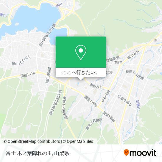 富士 木ノ葉隠れの里地図