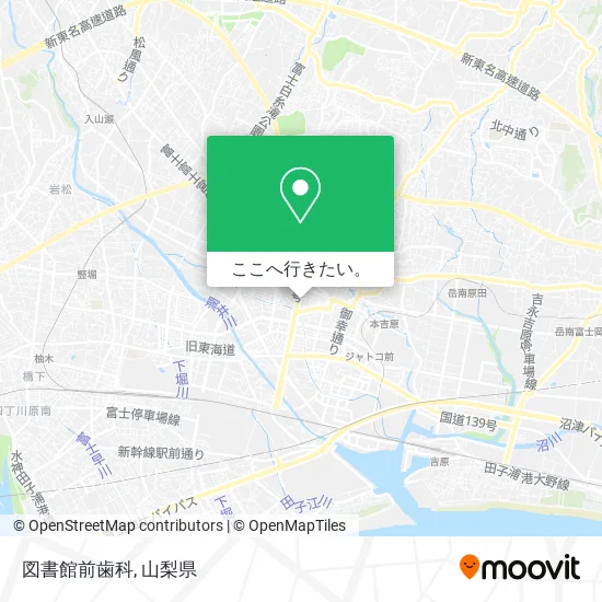 図書館前歯科地図