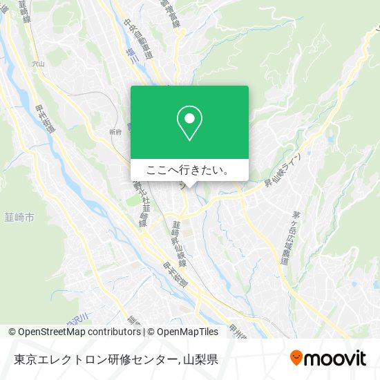 東京エレクトロン研修センター地図