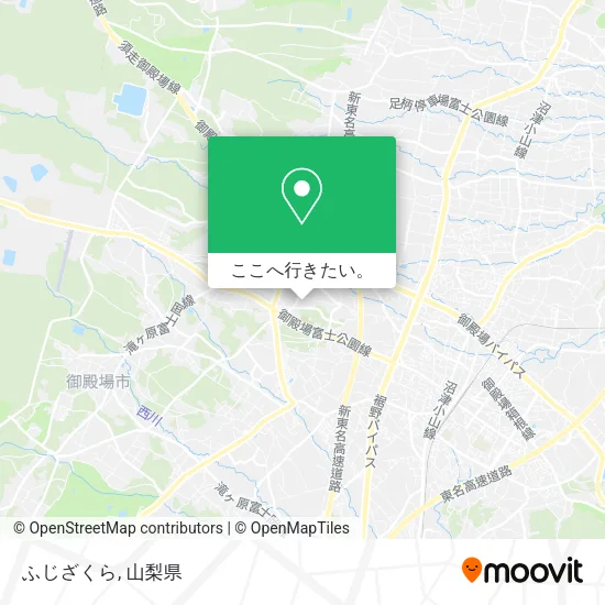 ふじざくら地図