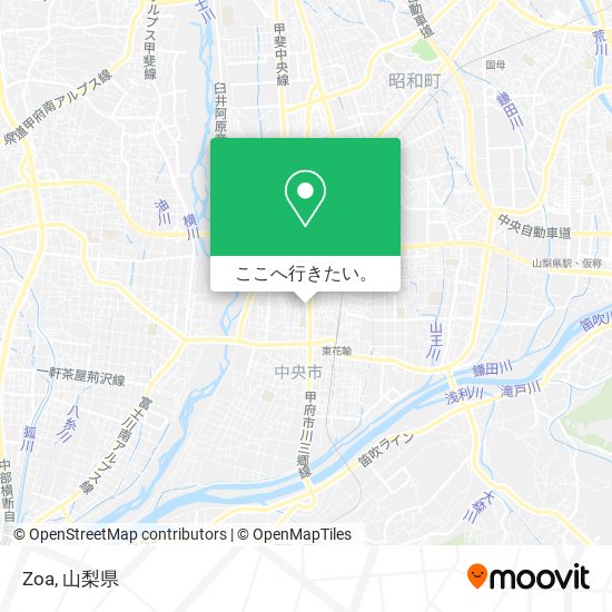 Zoa地図