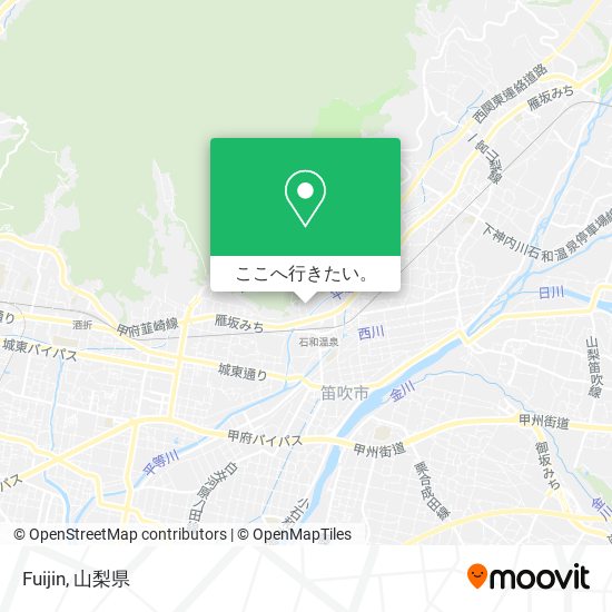 Fuijin地図