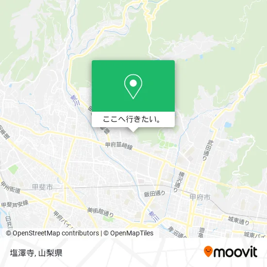 塩澤寺地図