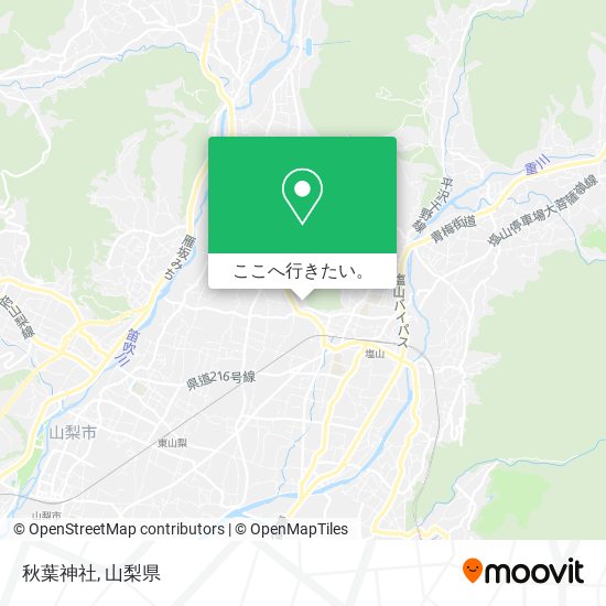 秋葉神社地図