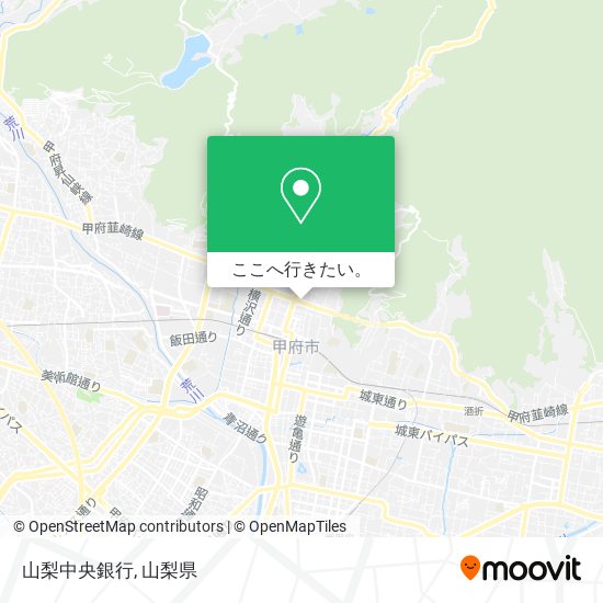 山梨中央銀行地図