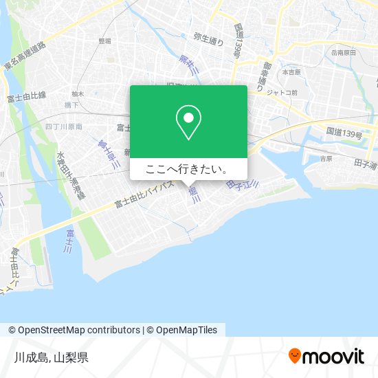 川成島地図