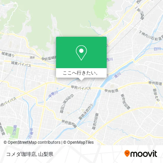 コメダ珈琲店地図