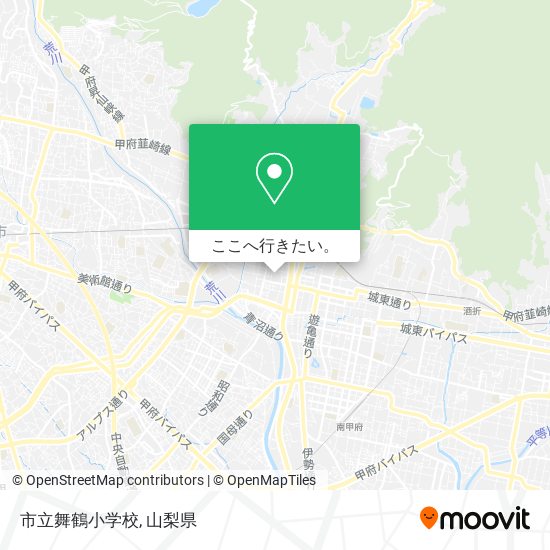 市立舞鶴小学校地図