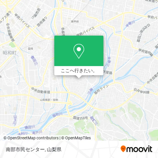 南部市民センター地図