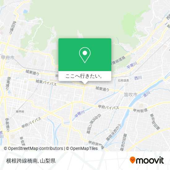 横根跨線橋南地図