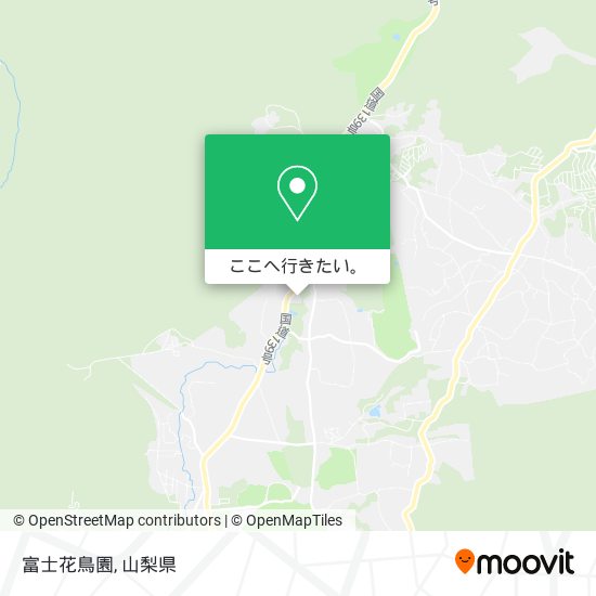 富士花鳥園地図
