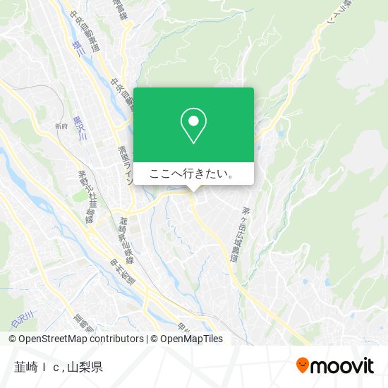 韮崎Ｉｃ地図