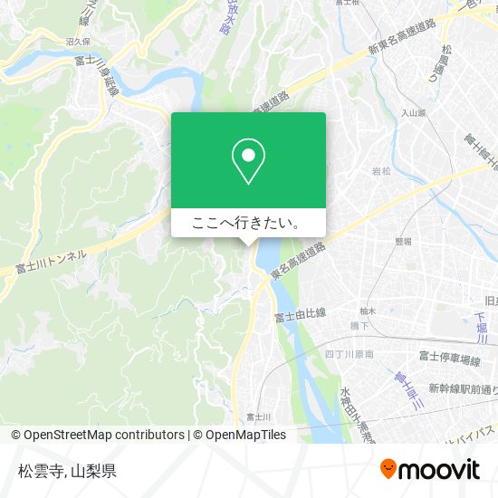 松雲寺地図