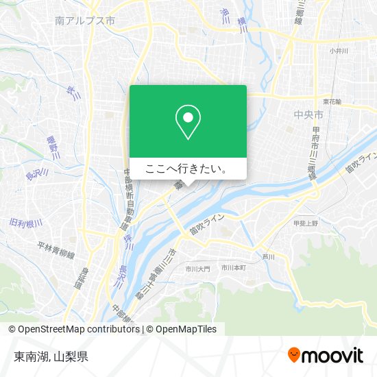 東南湖地図
