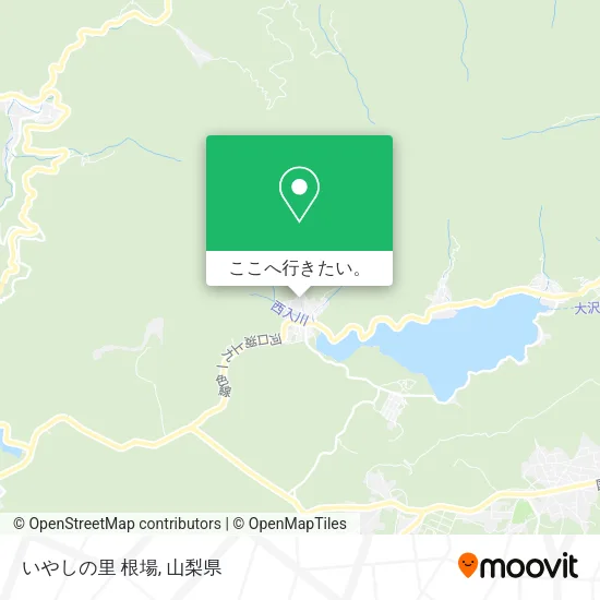 いやしの里 根場地図