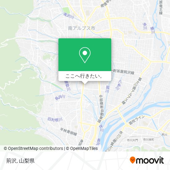 荊沢地図