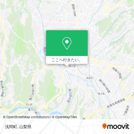 浅間町地図
