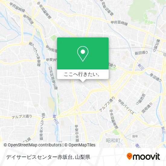 デイサービスセンター赤坂台地図