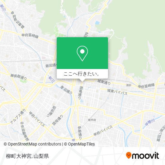 柳町大神宮地図