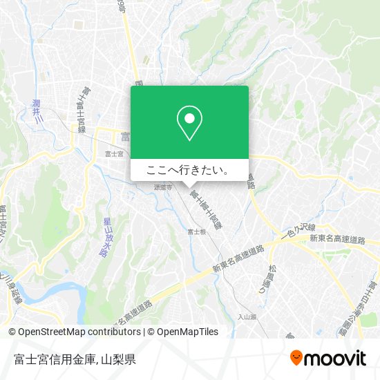 富士宮信用金庫地図
