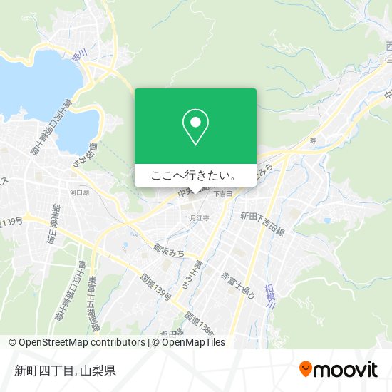 新町四丁目地図