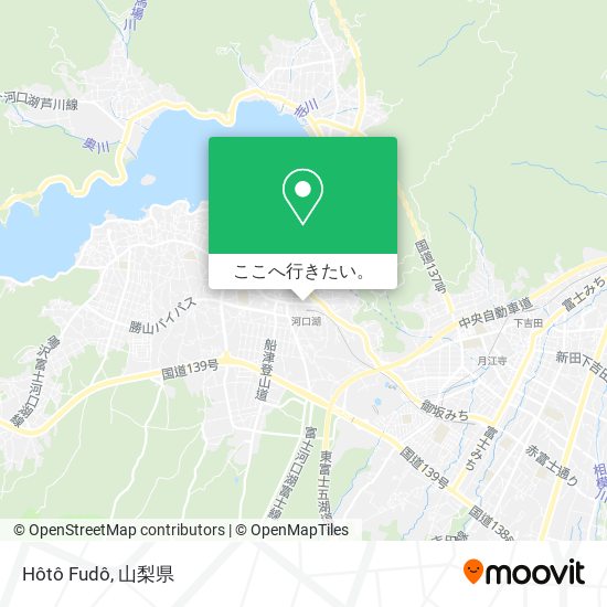Hôtô Fudô地図