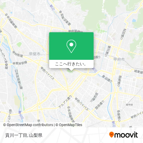 貢川一丁目地図