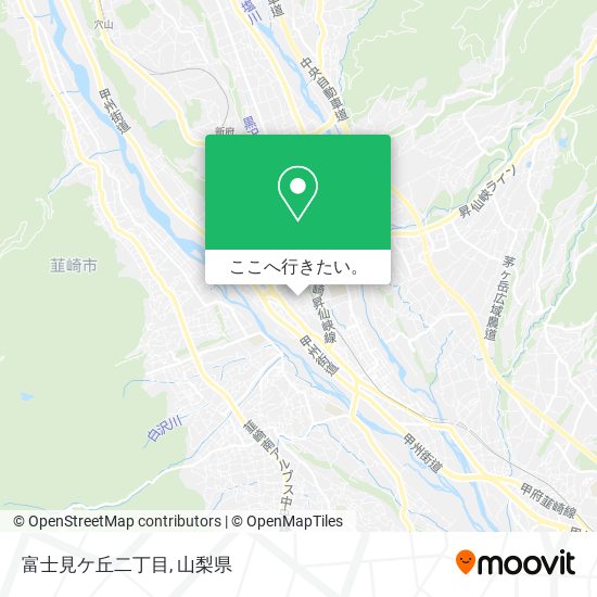 富士見ケ丘二丁目地図