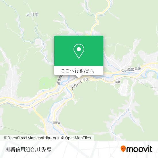 都留信用組合地図