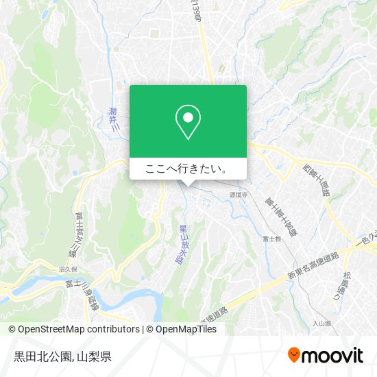 黒田北公園地図