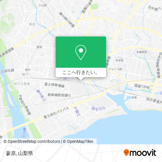 蓼原地図
