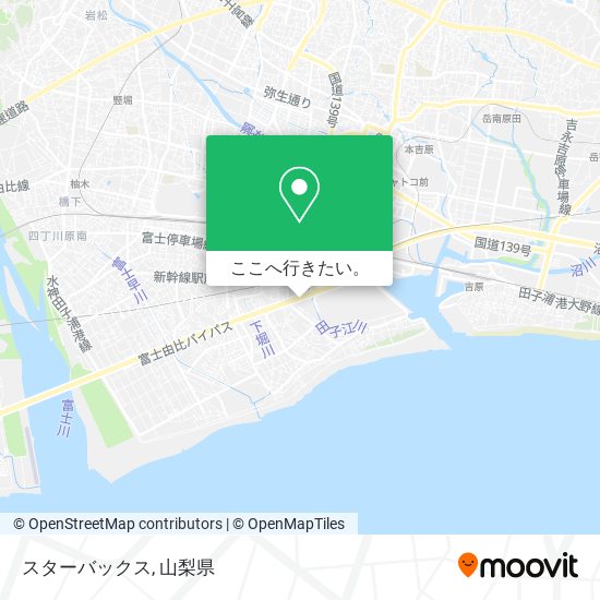 スターバックス地図