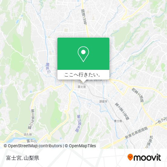 富士宮地図
