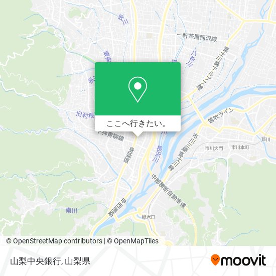 山梨中央銀行地図
