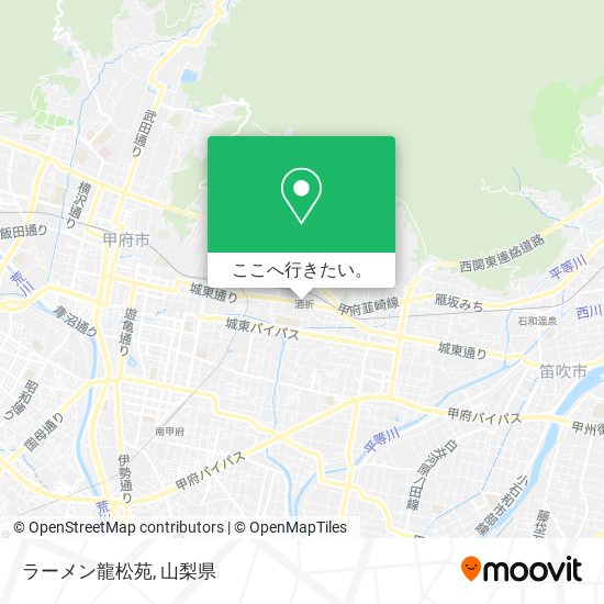 ラーメン龍松苑地図
