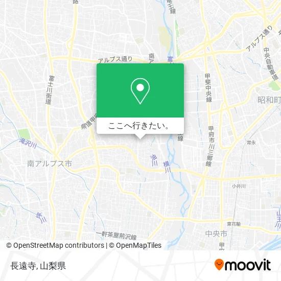長遠寺地図