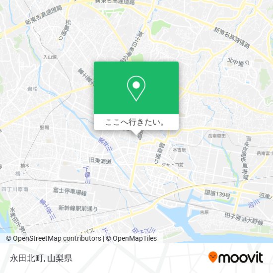 永田北町地図