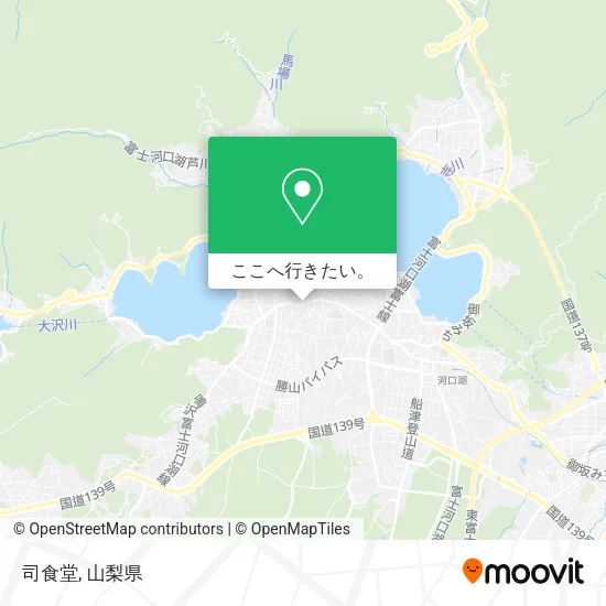 司食堂地図