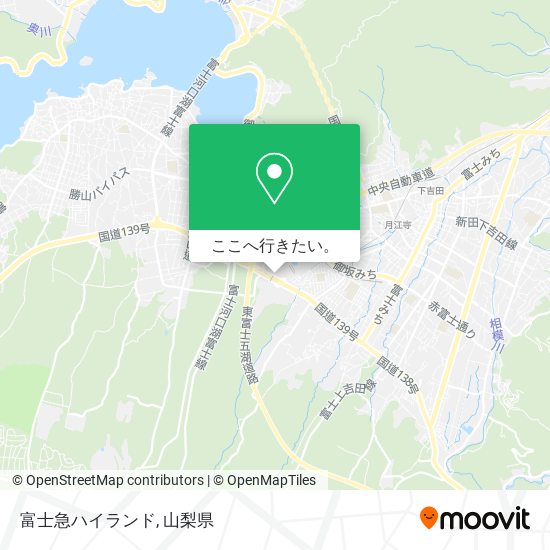富士急ハイランド地図