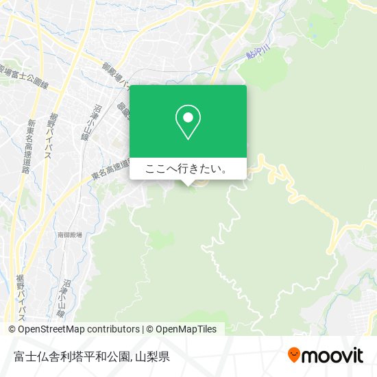 富士仏舎利塔平和公園地図