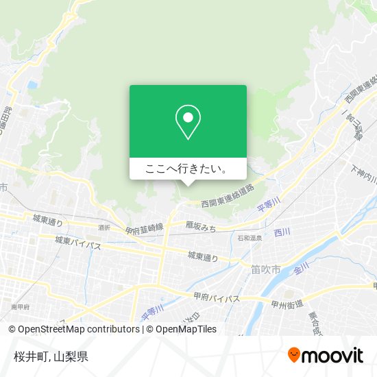 桜井町地図