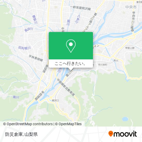 防災倉庫地図