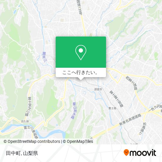 田中町地図