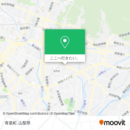 青葉町地図