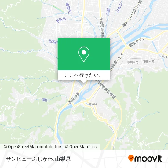 サンビューふじかわ地図