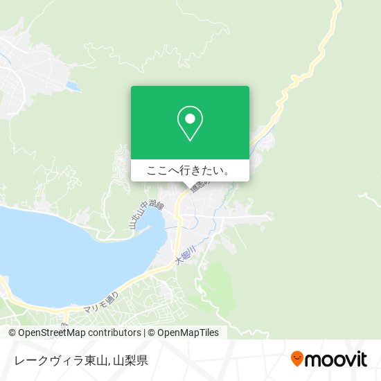 レークヴィラ東山地図