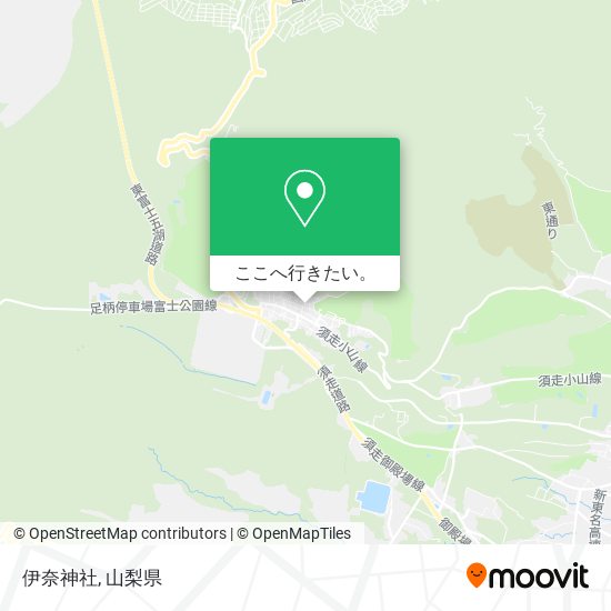 伊奈神社地図