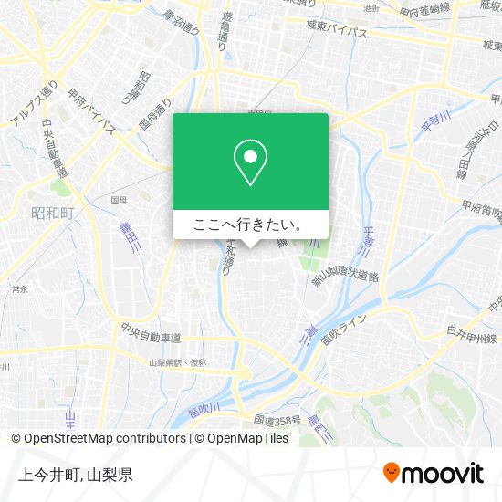 上今井町地図