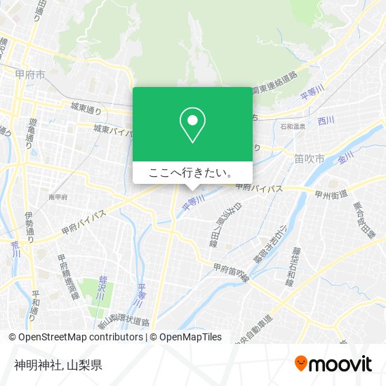 神明神社地図